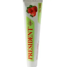 Пробний зразок  пасти President Kids Strawberry 3-6 років, 10 мл